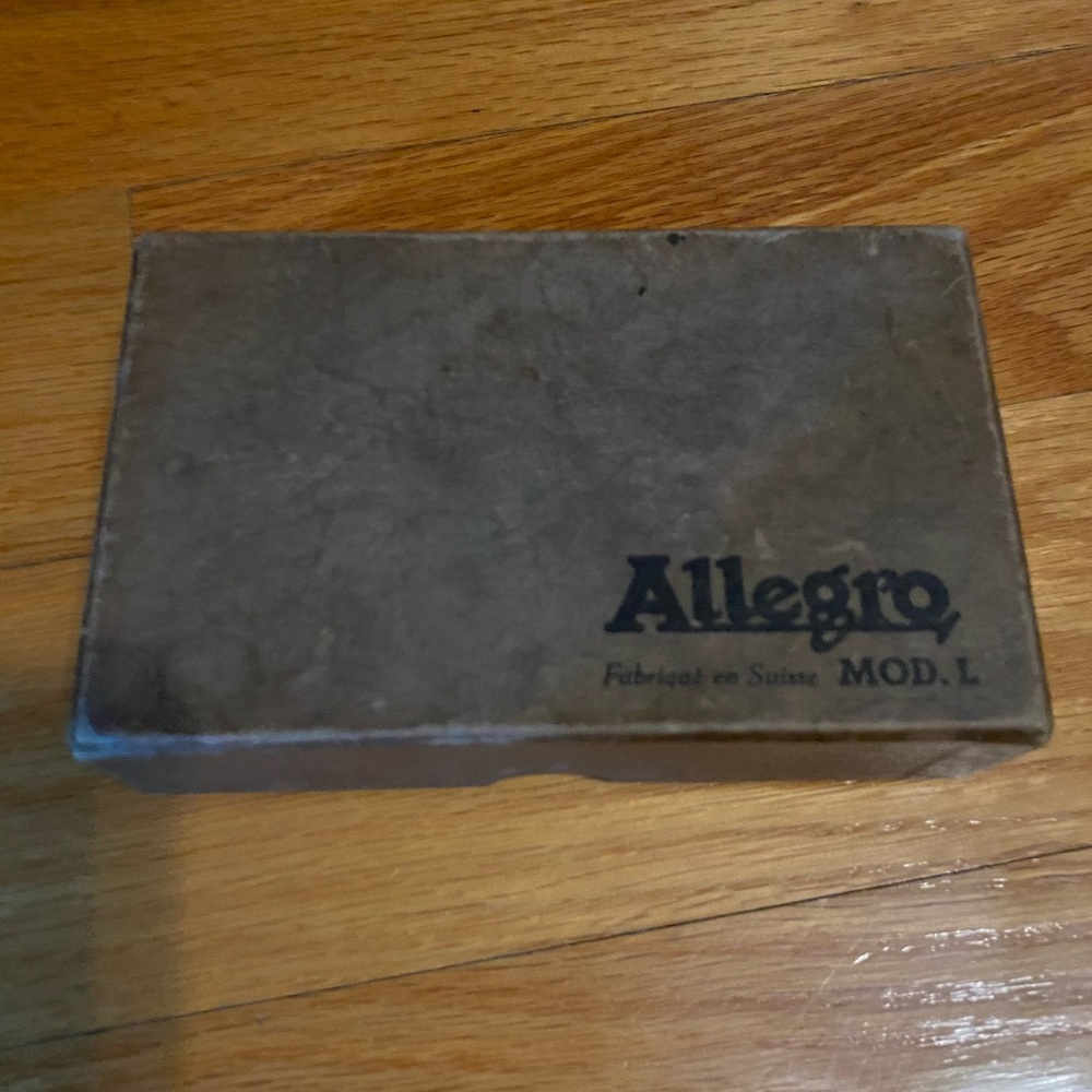 Vintage Razorblade sharpener Allegro Mod L